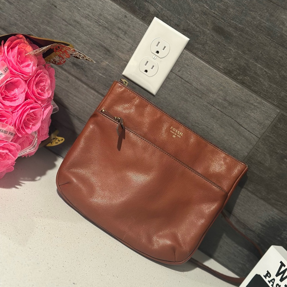 Fossil Brown Leather Women's Bag